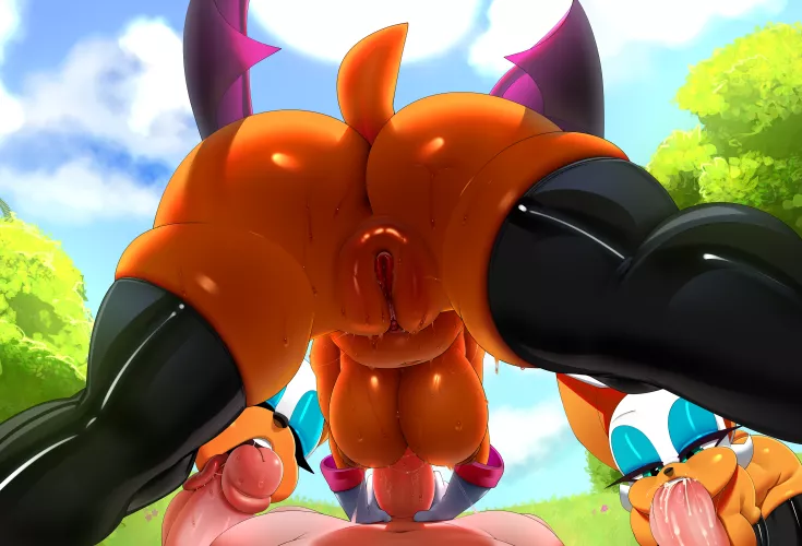 POV: you're getting sucked off by Rouge (theBoogie)