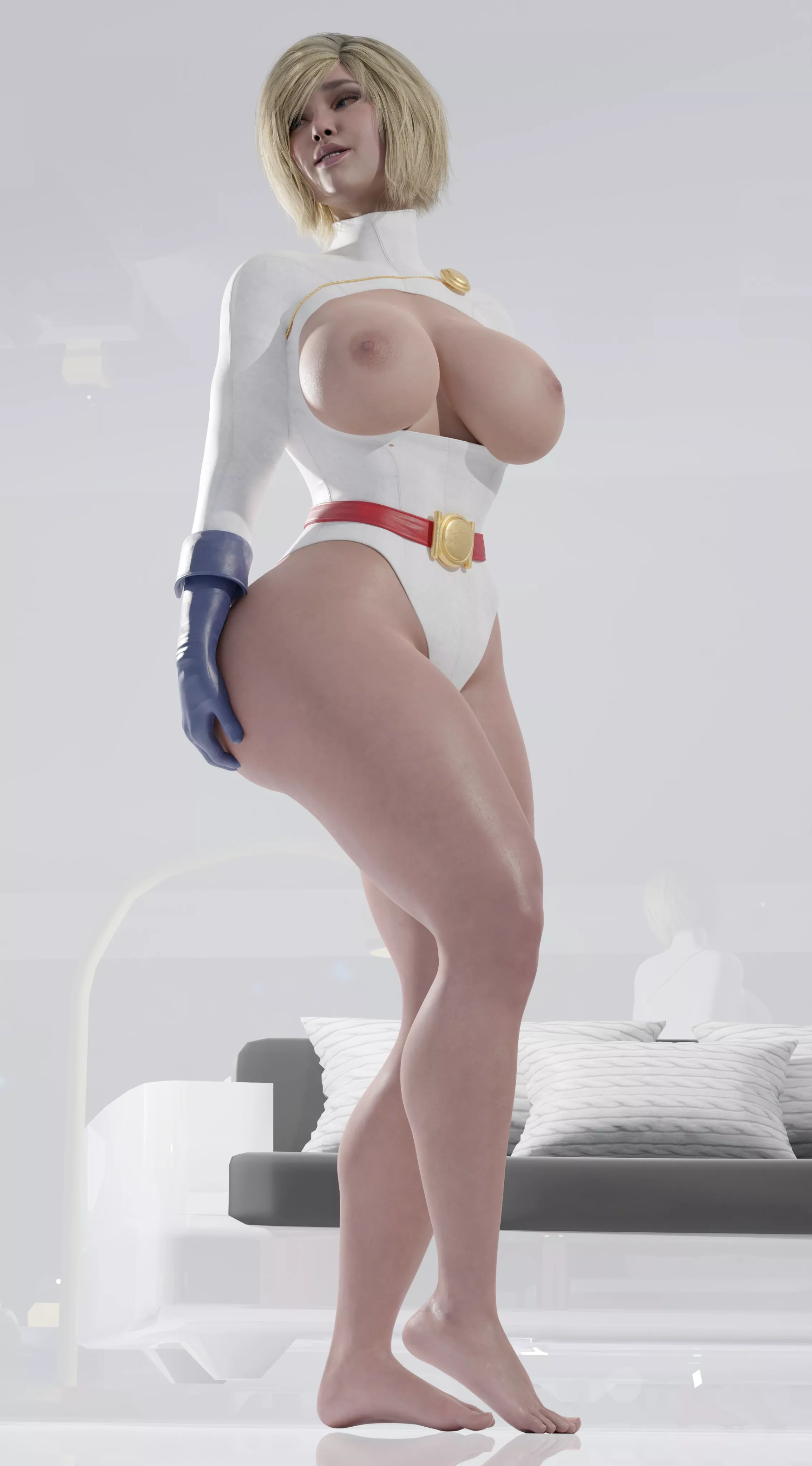 Power Girl Nude