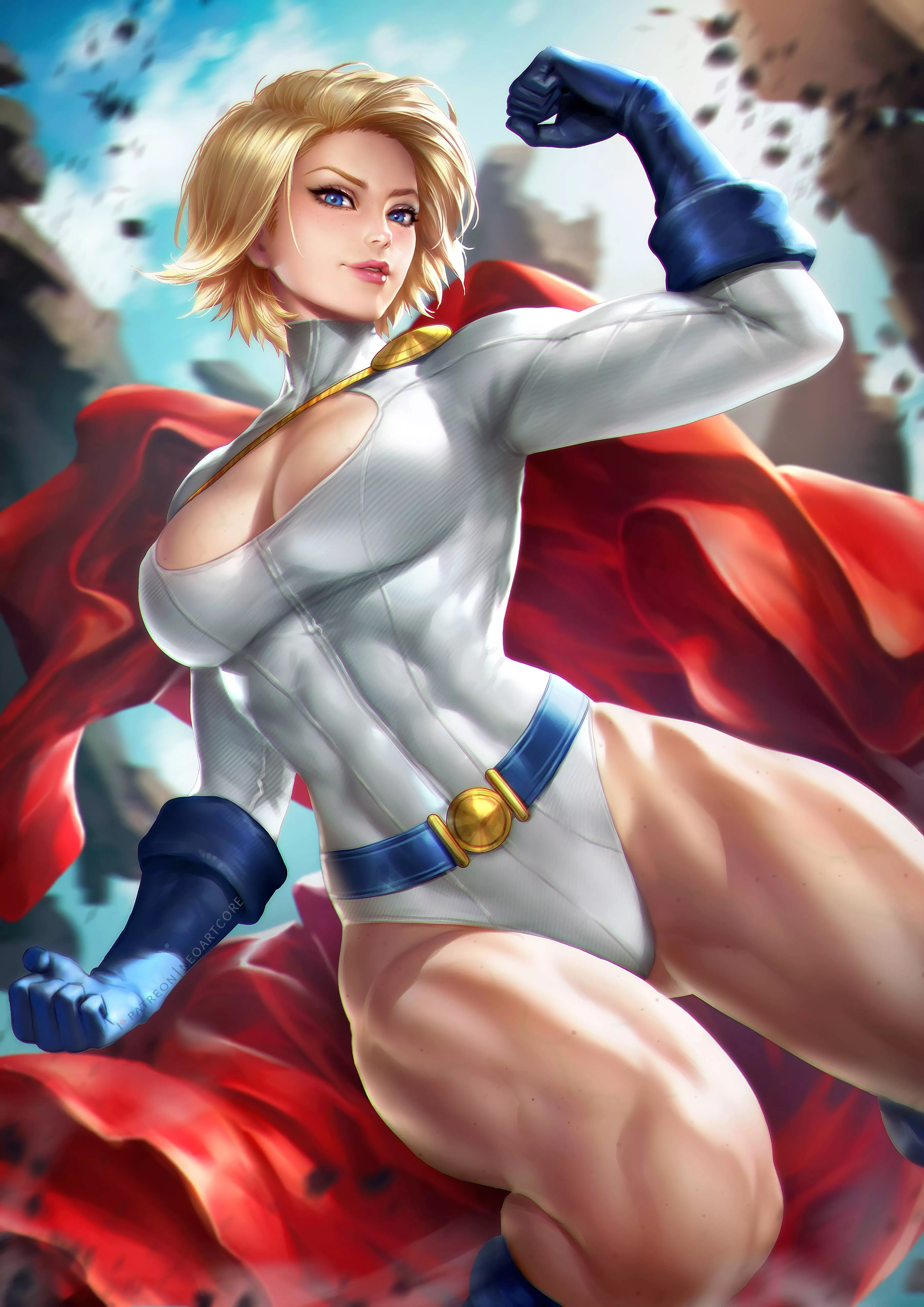 Girl naked power Power Girl