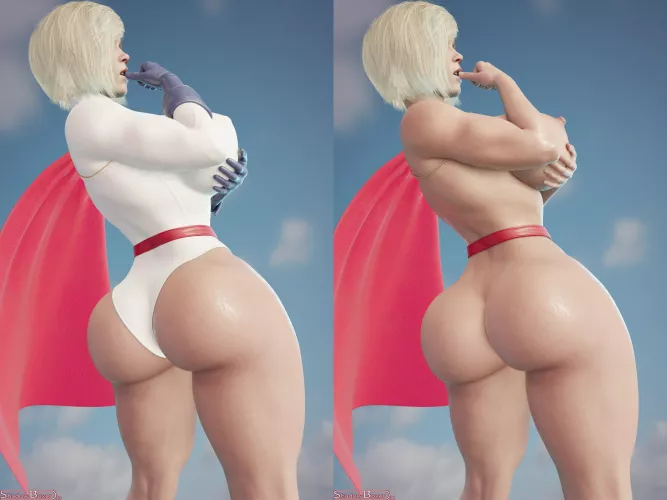 Power Girl - Power Booty (ShadowBoxer3D) [DC]