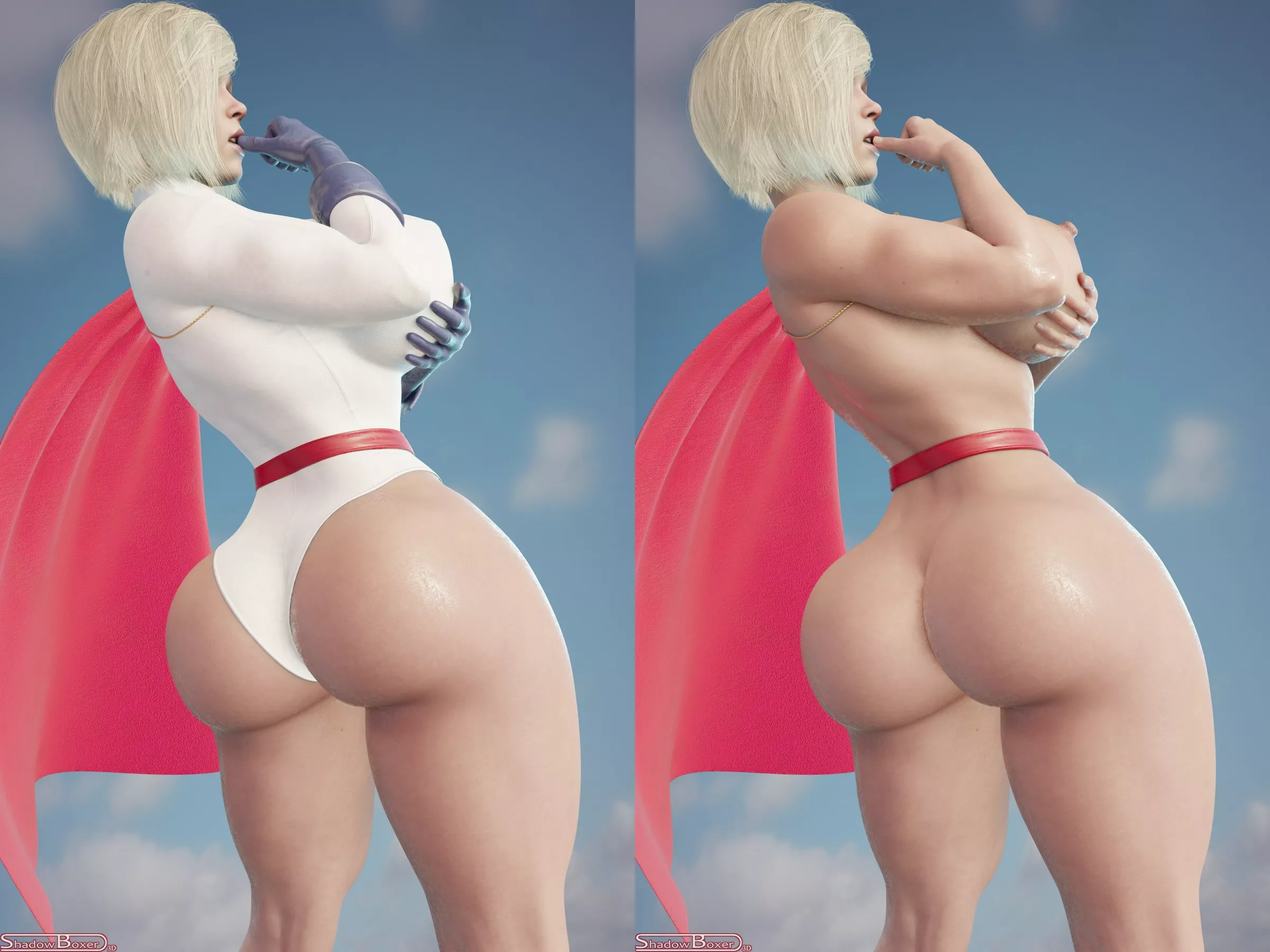 Power Girl - Power Booty (ShadowBoxer3D) [DC]