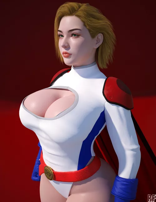 Power Girl (Rude Frog 3D)