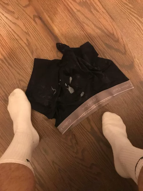 Pre gym load on my cum rag ππ¦