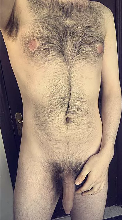 Pre shower wank