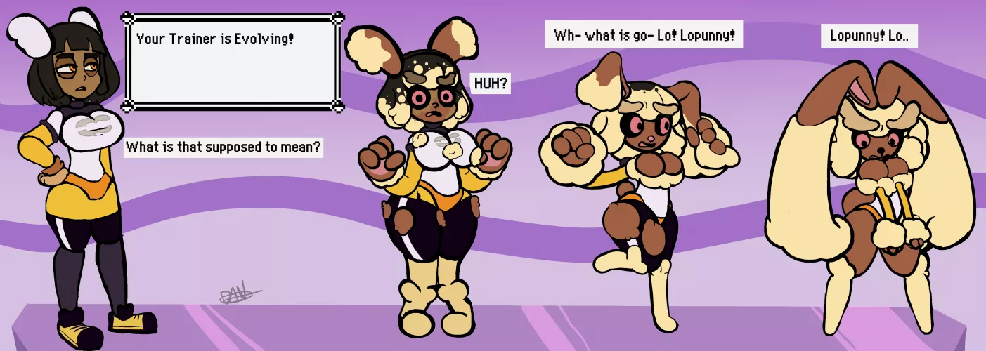 Press B to stop (Lopunny TF)