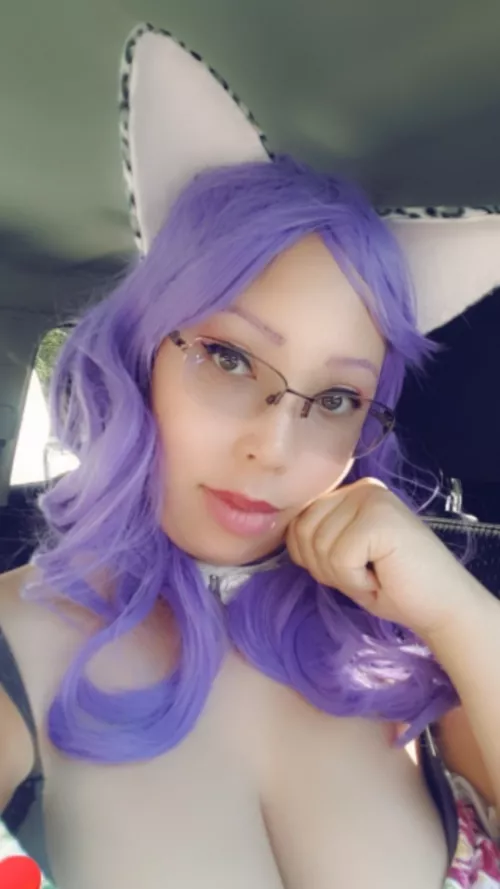 Pretty kitty waiting for Master.