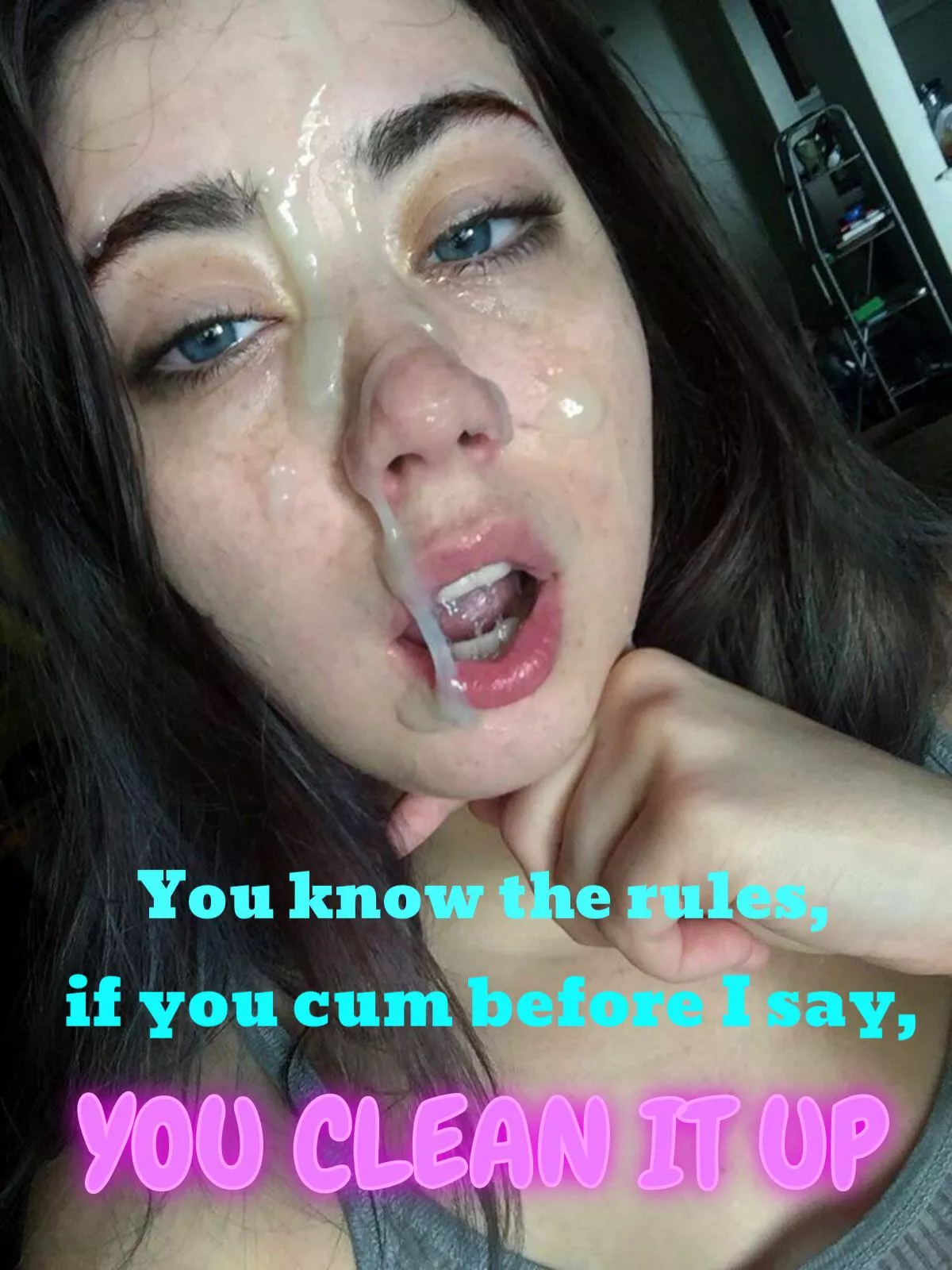 Pretty new to cei but I love being a loser and eating my mess while I stare at pretty feet:) Pretty new to cei but I love being a loser and eating my mess while I stare at pretty feet:)