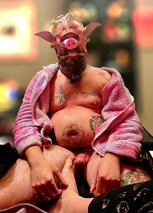 Princess called me piggy enough times that I became one 🐷