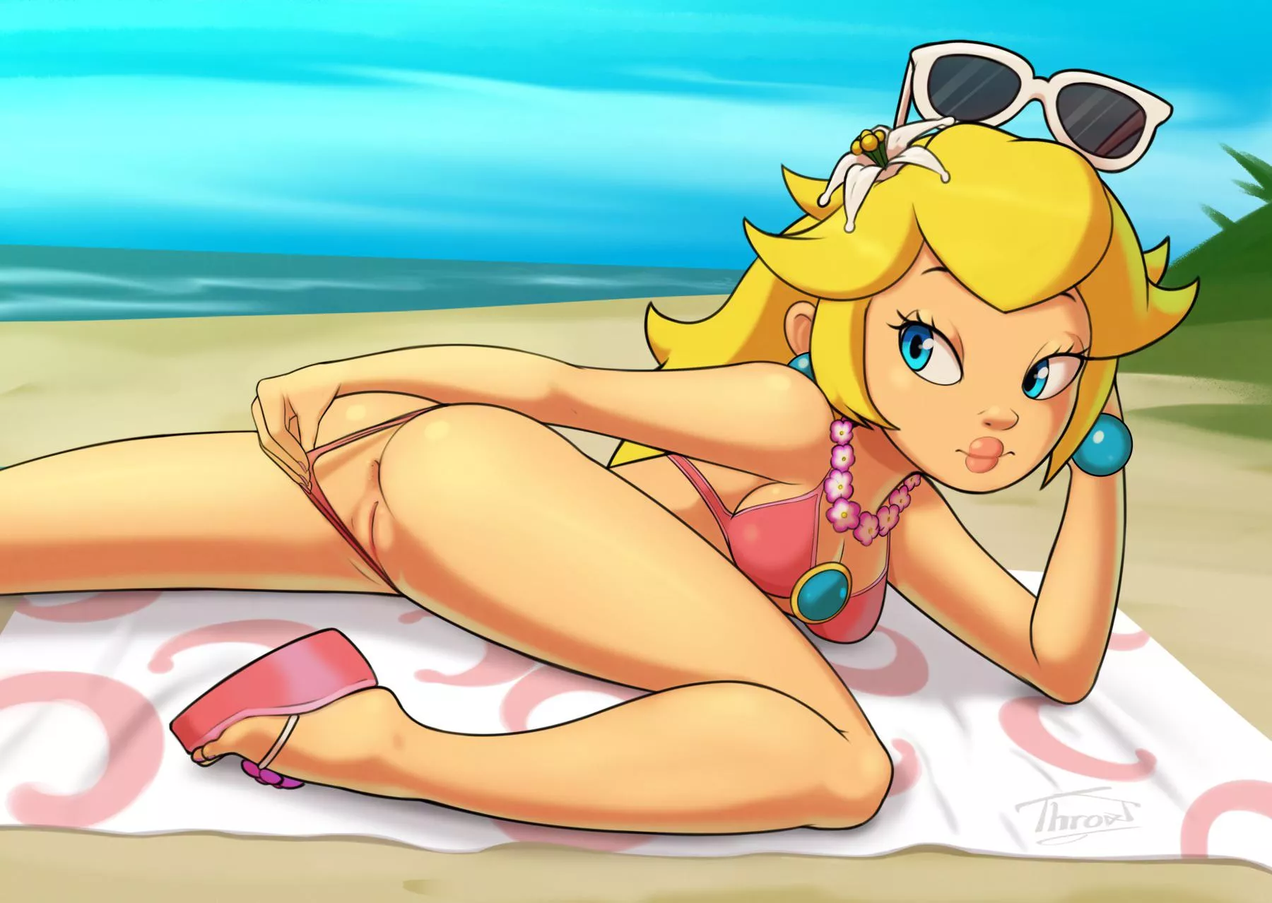 Princess Peach Naked - Princess Peach [Super Mario](Throat) nudes : rule34 | NUDE-PICS.ORG