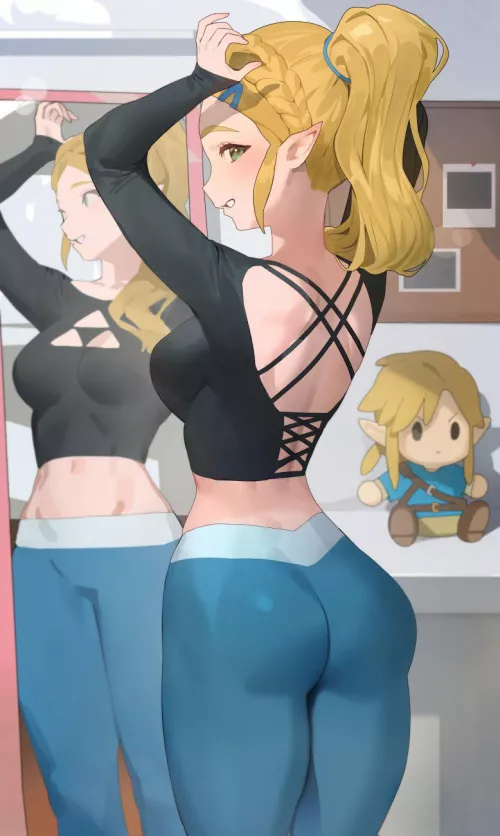 Princess Zelda Gym Outfit Princess Zelda Gym Outfit