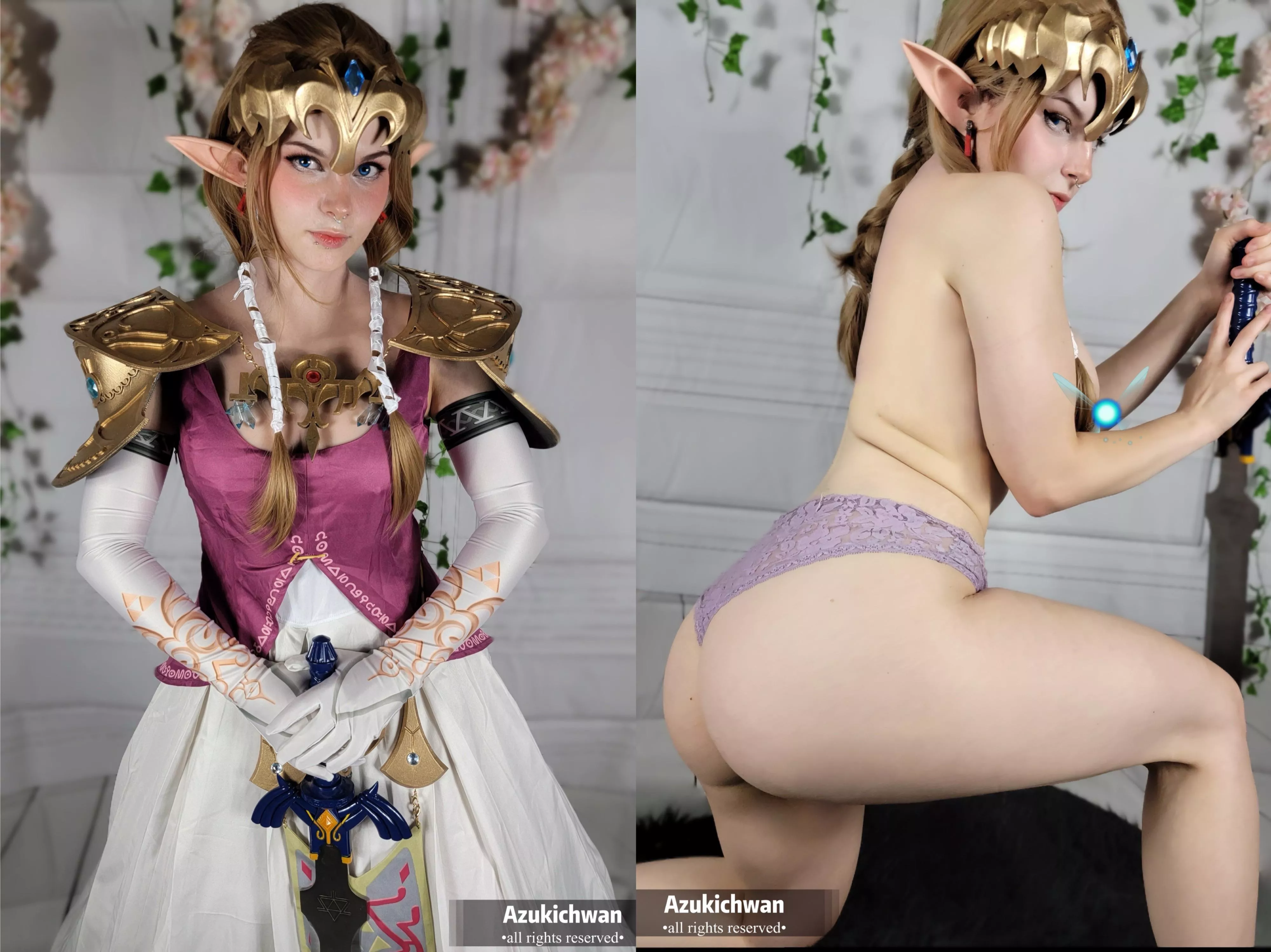 Princess Zelda The Legend Of Zelda Twilight Princess (azukichwan) nudes rule34 NUDE-PICS image