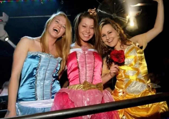 Princesses at the club looking for their prince charming. Princesses at the club looking for their prince charming.