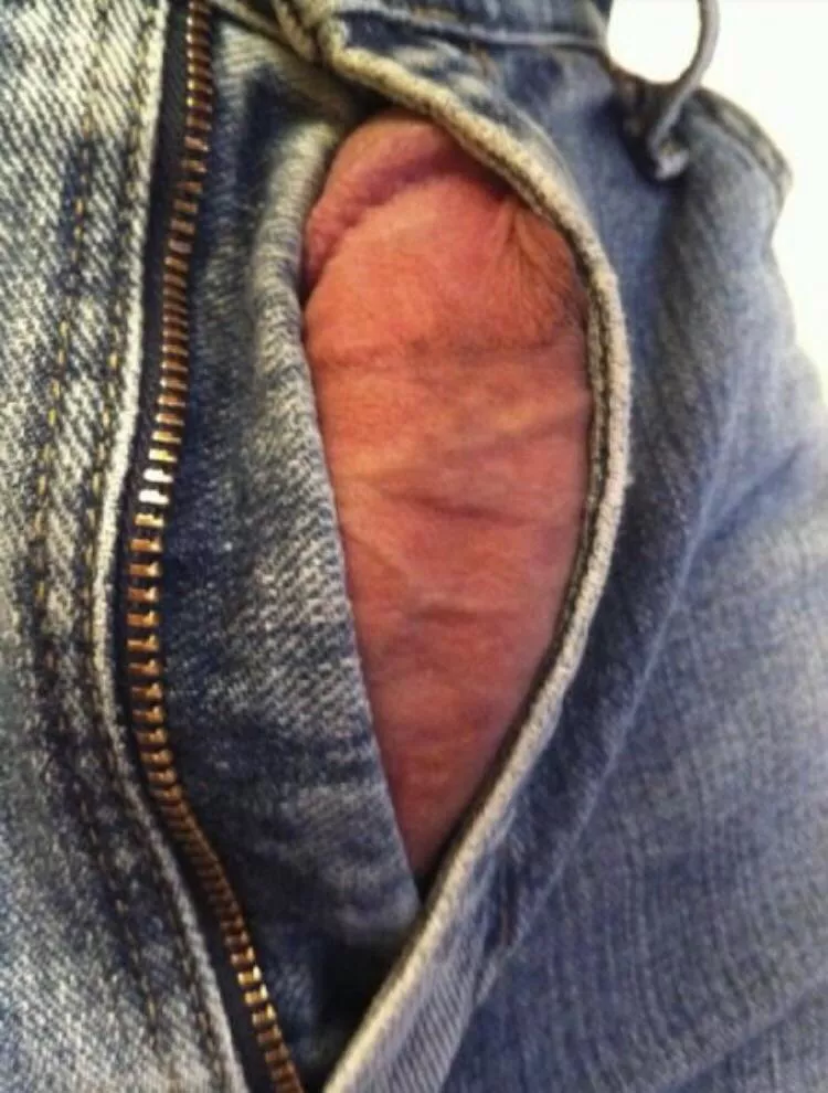 Probably should zip up before I go over to Lowes… just feels good with cool air on my shaft.