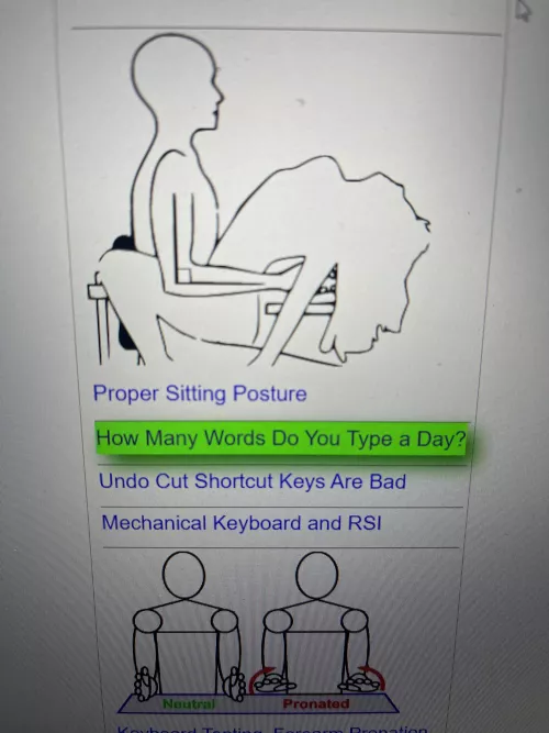 Proper Sitting Posture