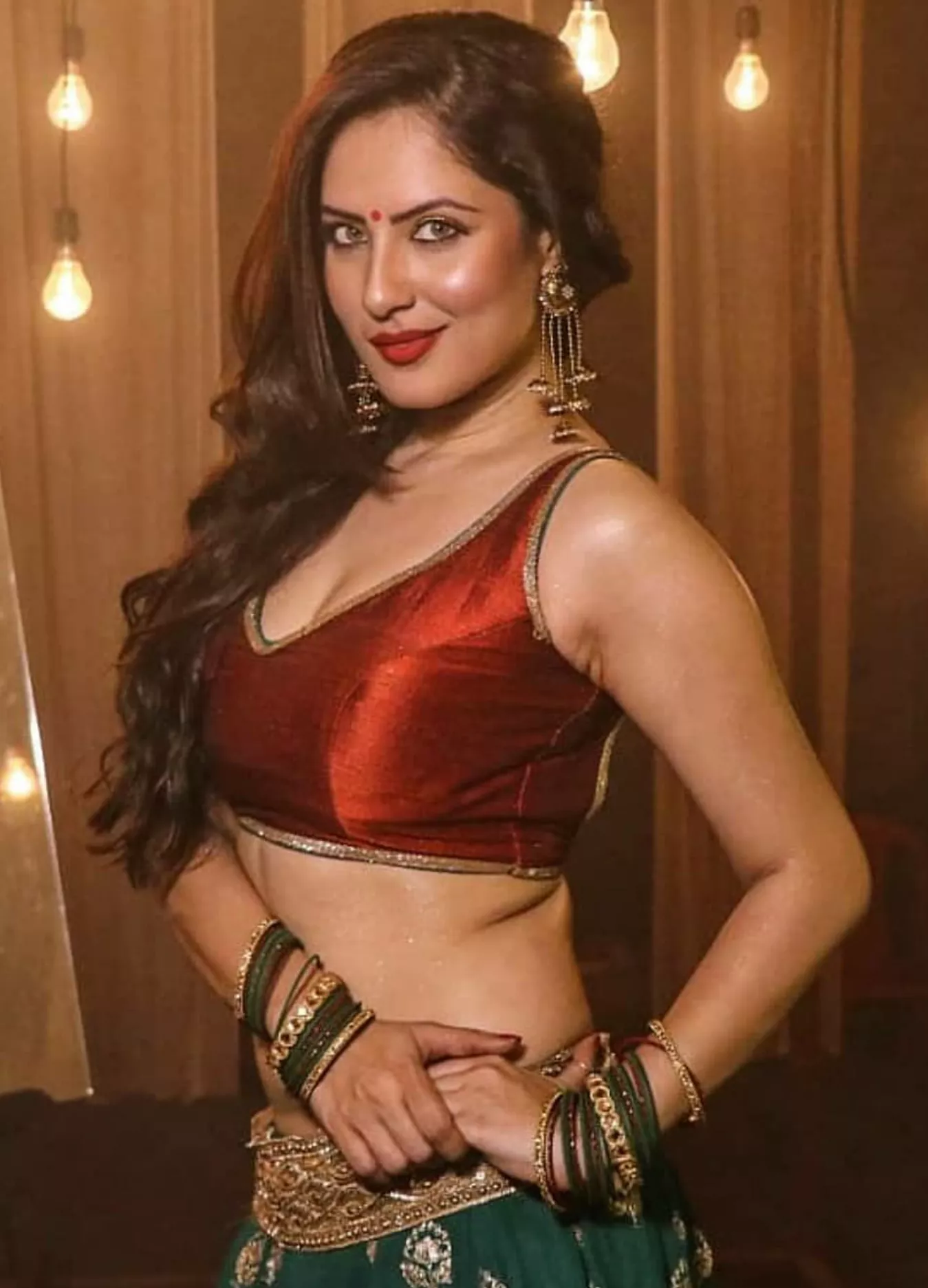 Puja Banerjee Instagram Navel | My XXX Hot Girl