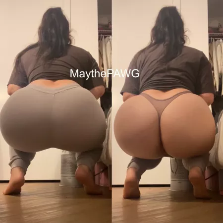 Pull down my leggings and bury your face between my cheeks