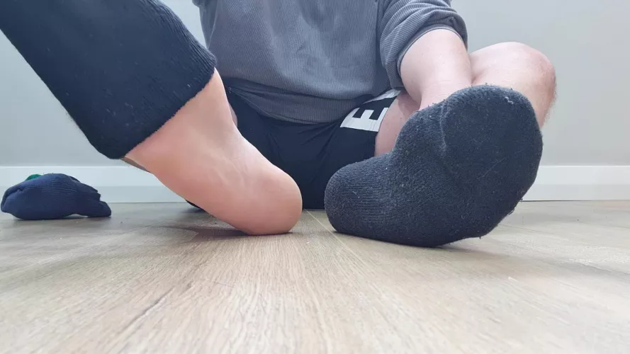 Pull me off? I mean my sock off.