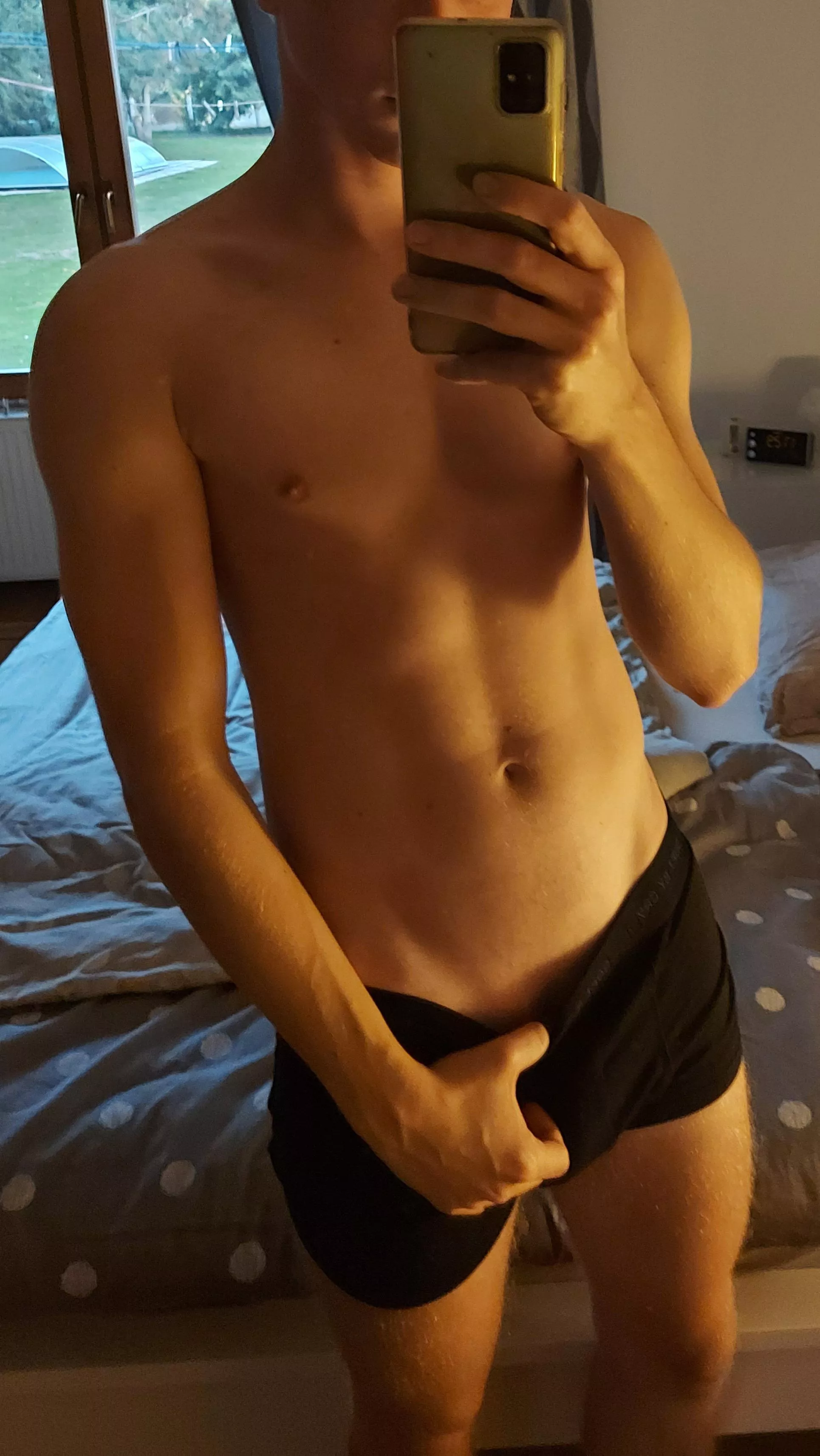 Pull them down? 😜