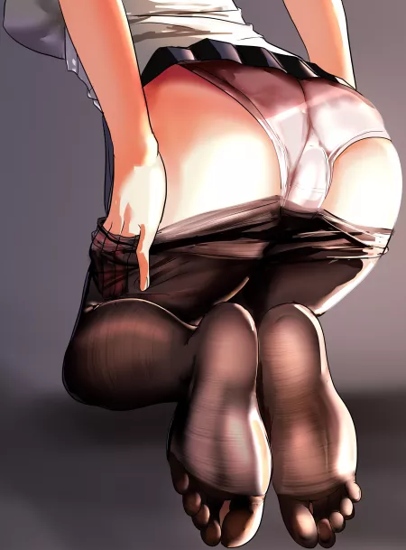 Pulling down her Tights Pulling down her Tights