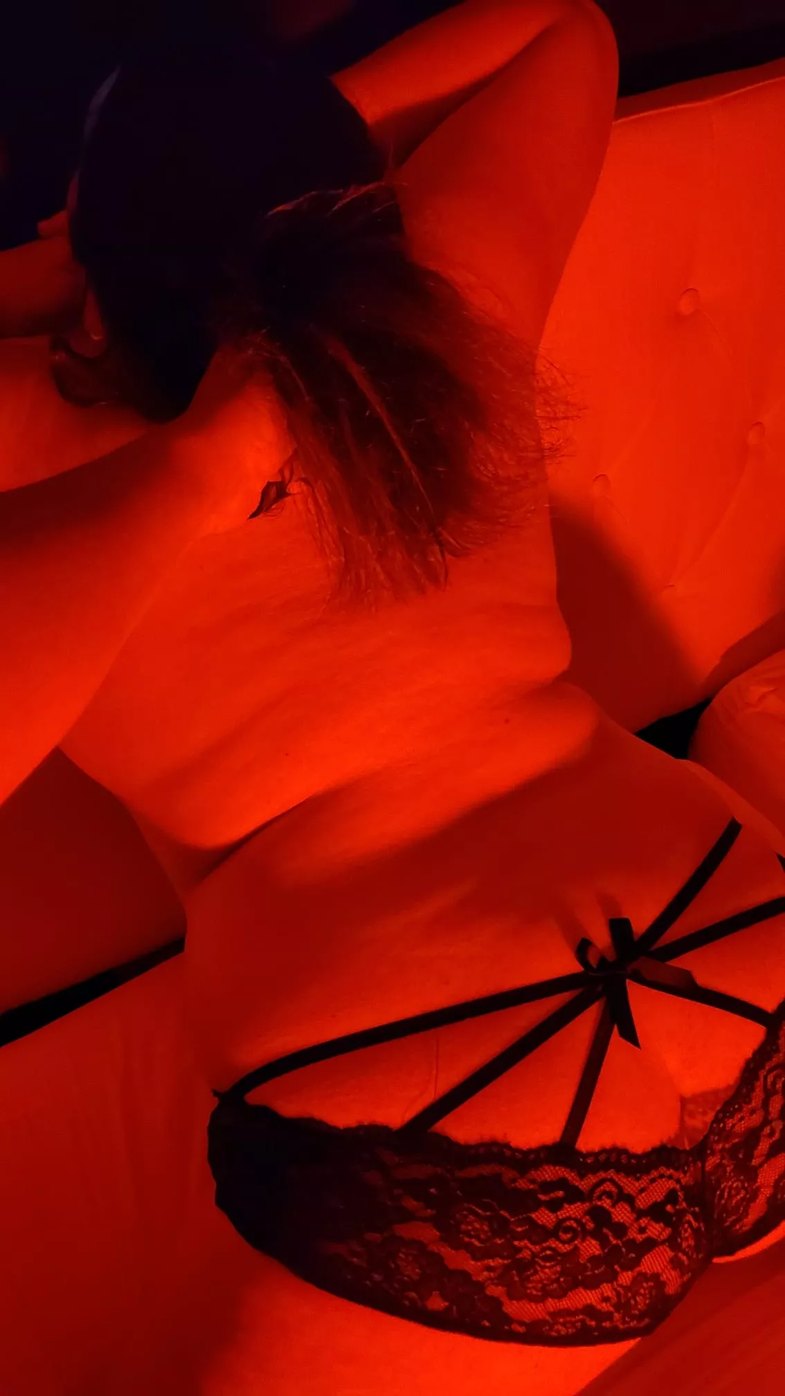 Pulling my hair is the way to my heart ??