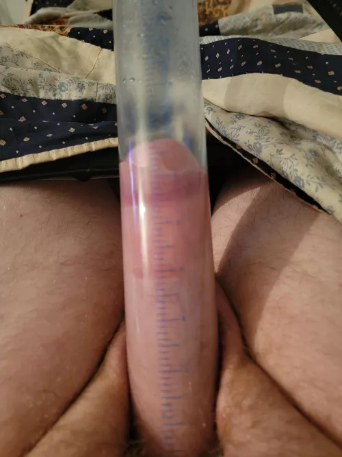 pump session after work. God I need a pussy to destroy with this.