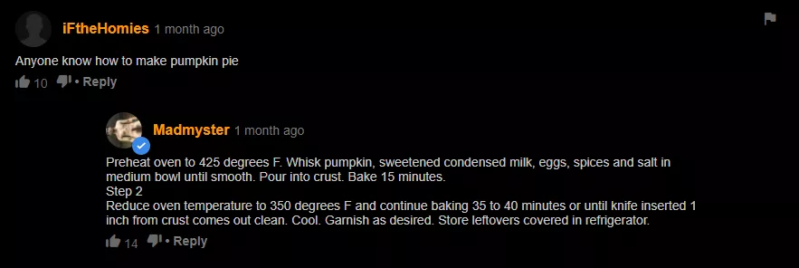 Pumpkin pie Pumpkin pie