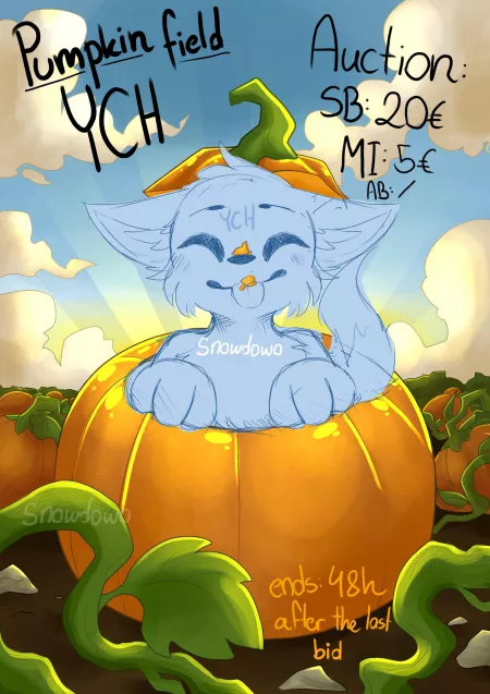Pumpkinfield YCH auction :3