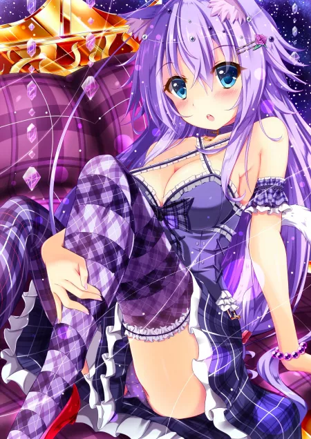 Purple purrer.