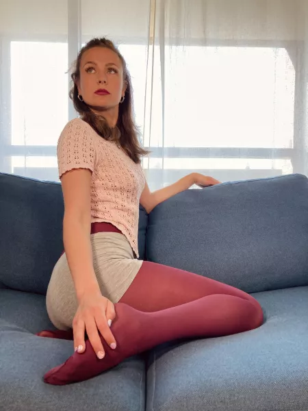Purple tights π₯³ Purple tights π₯³