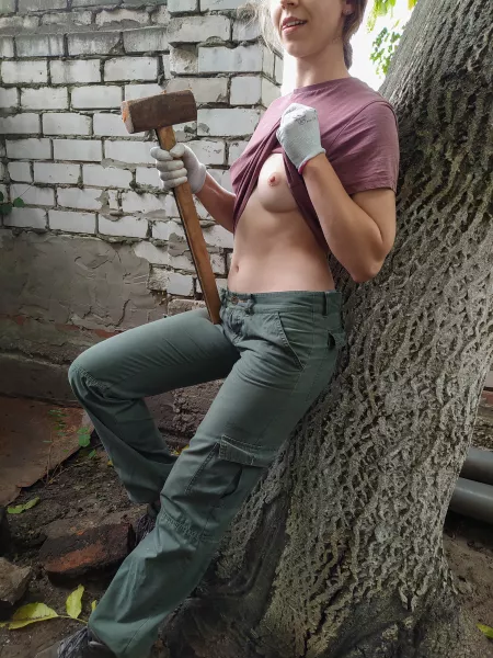 Push me... And then just touch me... Till I can get my satisfaction...