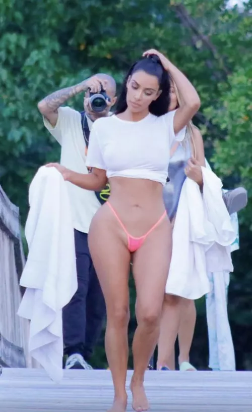 Pussy barely covered