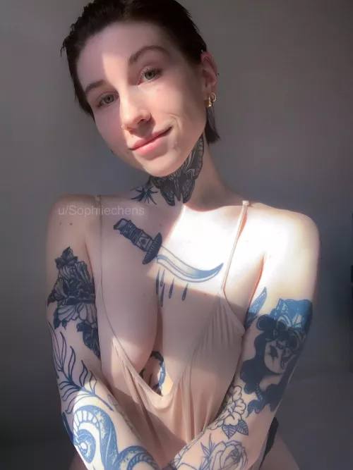 Put on my cutest smile for you :3