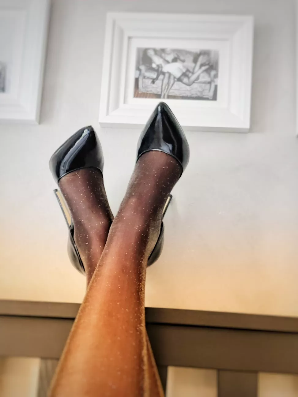Putting my feet up and dreaming of being a bad girl. It's all in the details ;-) Putting my feet up and dreaming of being a bad girl. It's all in the details ;-)