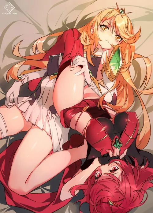 Pyra on Mythra Pyra on Mythra
