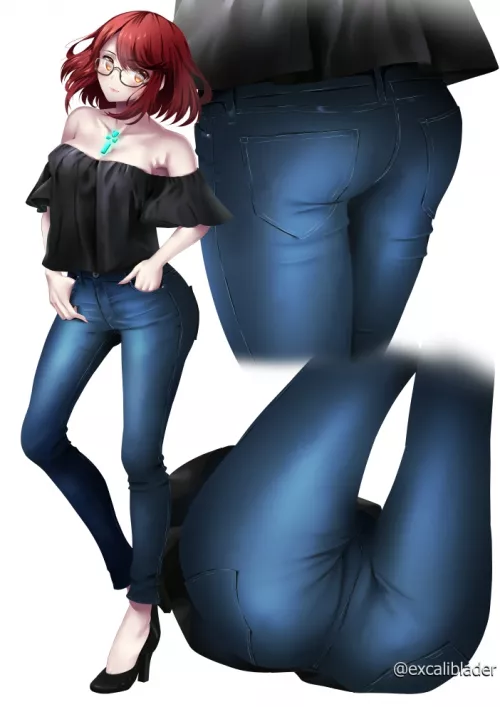 Pyra's Denim Thighs Pyra's Denim Thighs