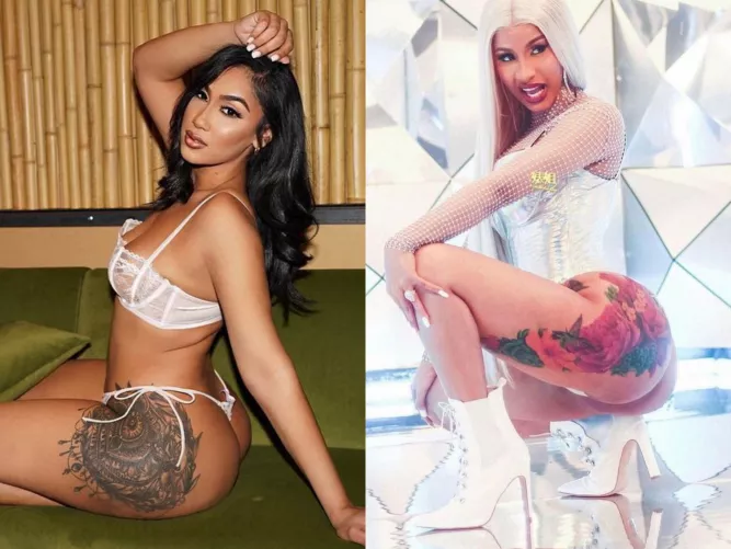 Queen Naija VS Cardi B