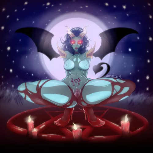 Queen of Pain by me ;з