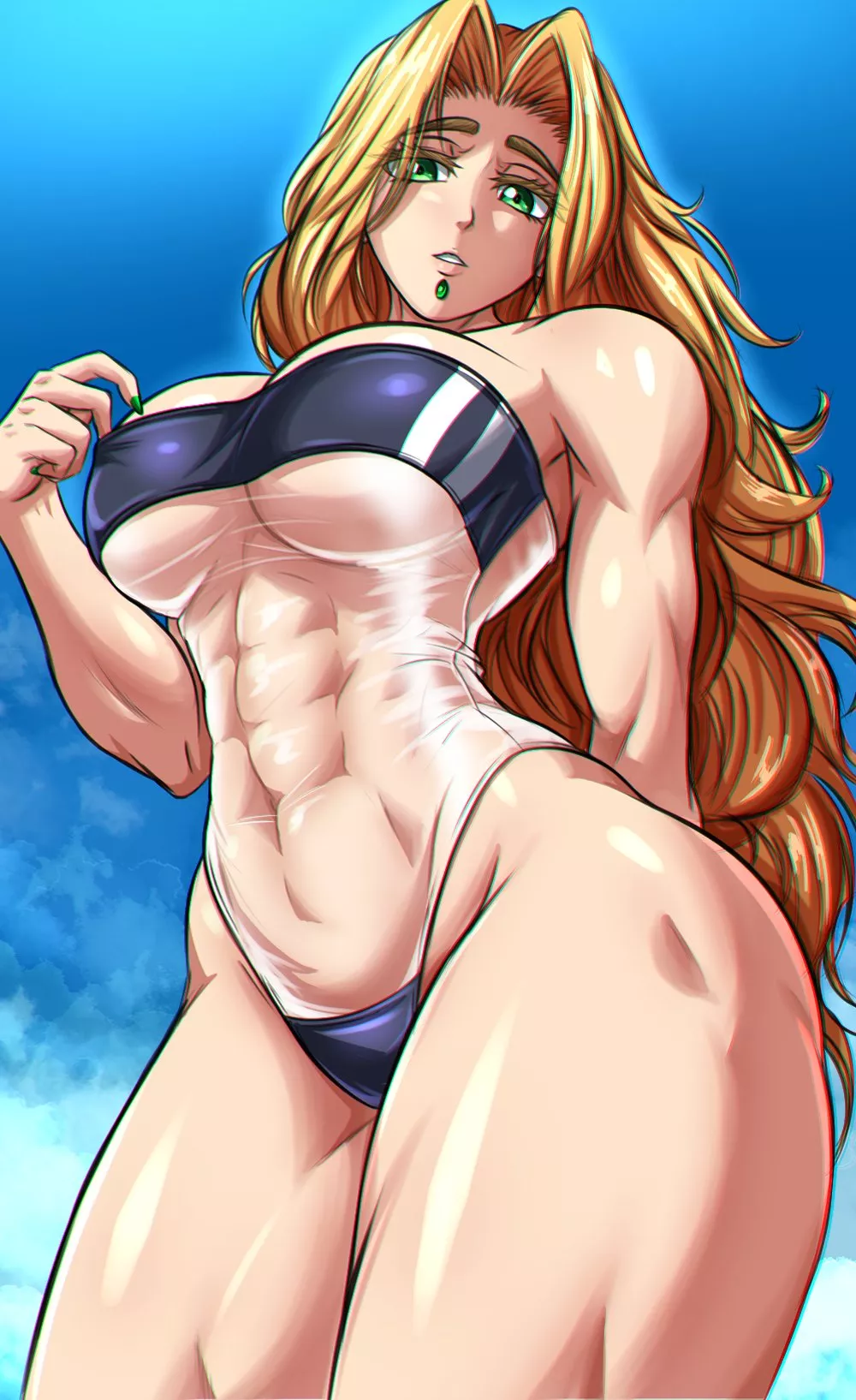 Quetzalcoatl in the Gris Swimsuit (zantyarz) Quetzalcoatl in the Gris Swimsuit (zantyarz)