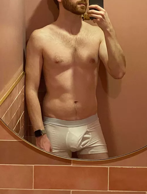 quick bathroom break at the pub with the boys