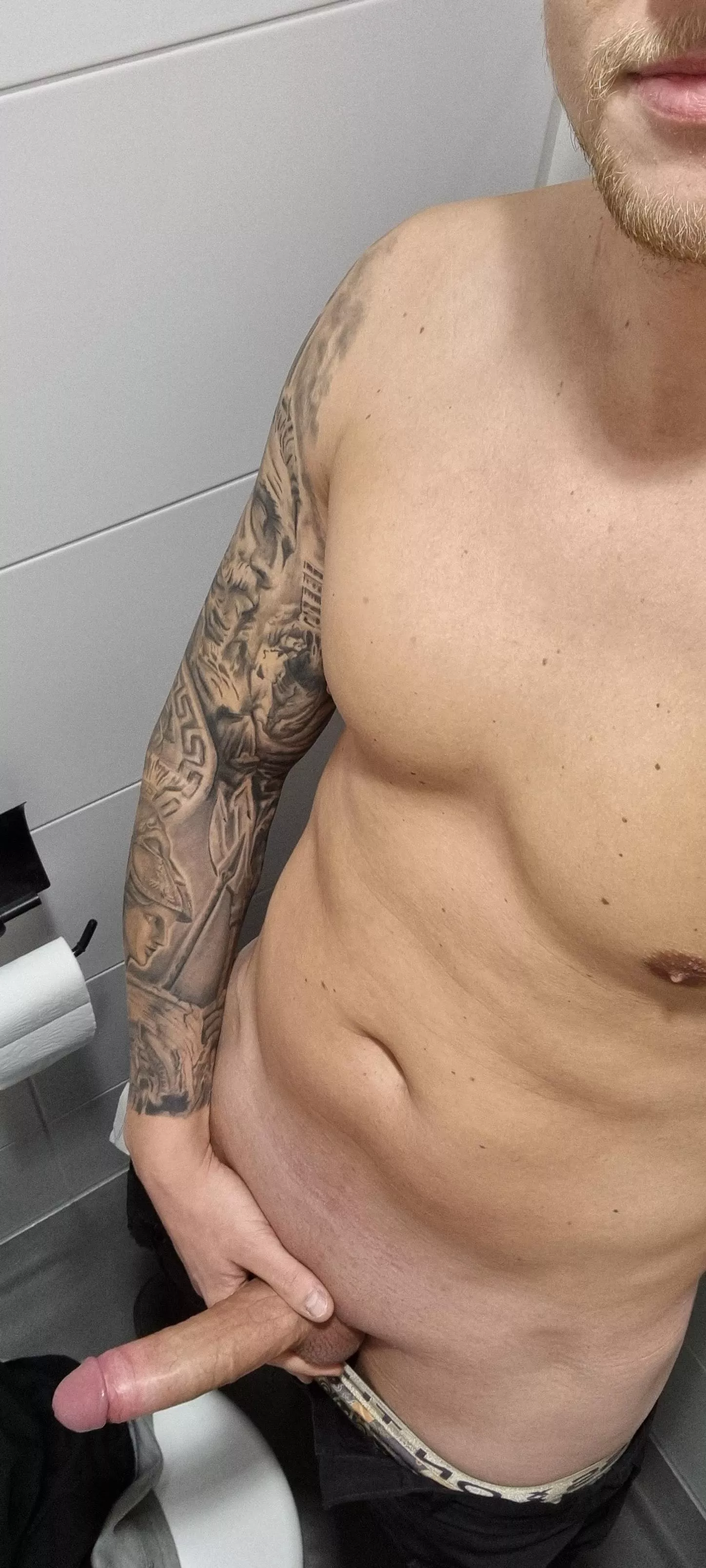 Quick bathroom selfie