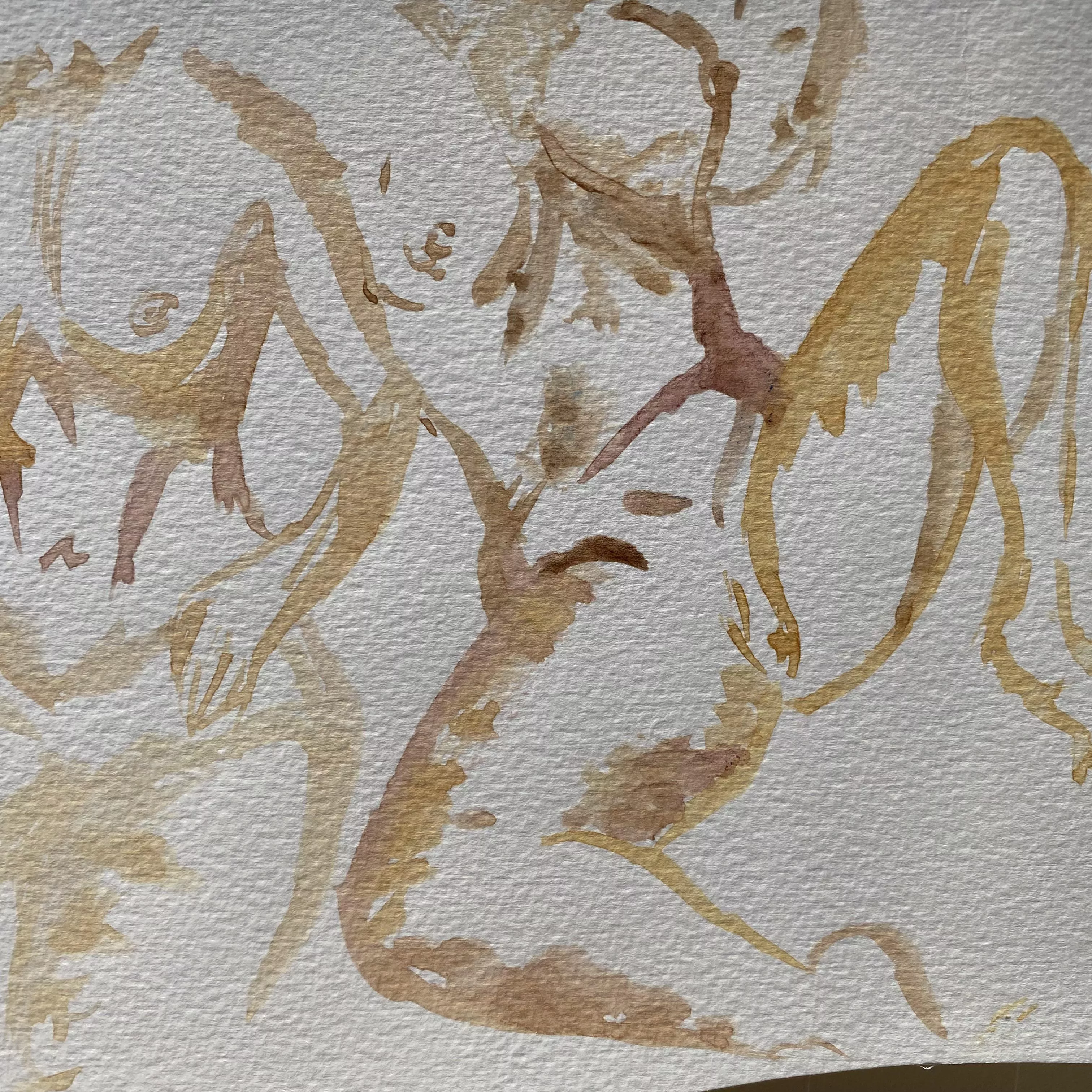 Quick paint before a party Quick paint before a party