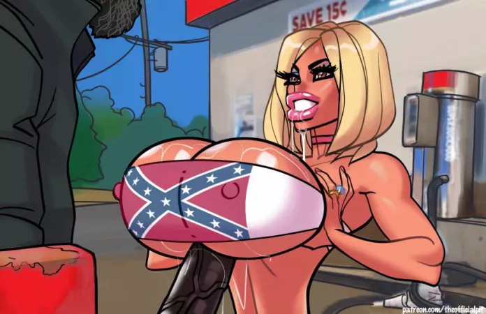 Racist bitch taking care of the dick Racist bitch taking care of the dick