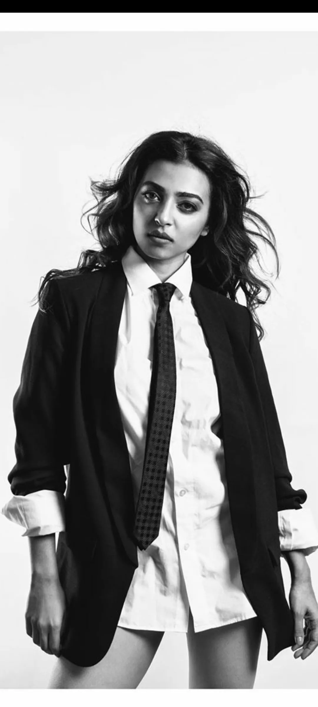 Radhika Apte in professional attire Radhika Apte in professional attire