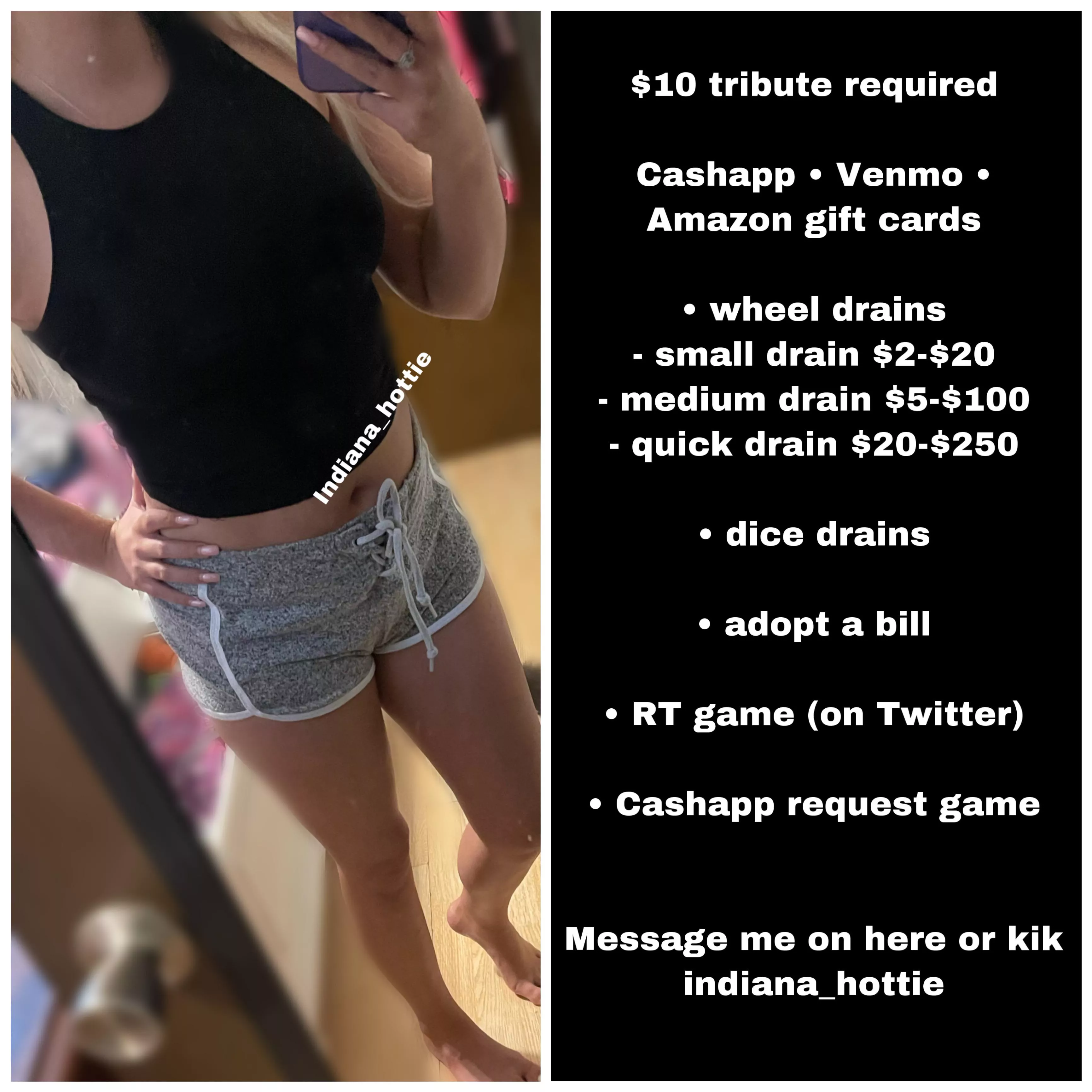 Rainy days make goddess bored & tired! Entertain me with fin[dom] drains.