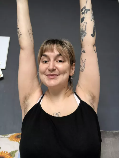 Raise your arms if you think hairy women are sexy! ;-)