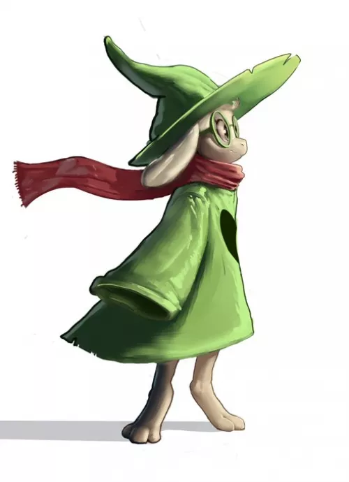 ralsei by (@winpuss on twitter)