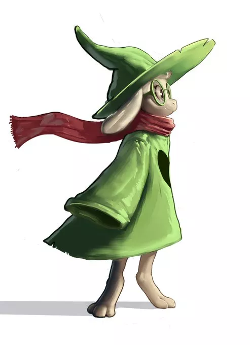 ralsei by (@winpuss on twitter)