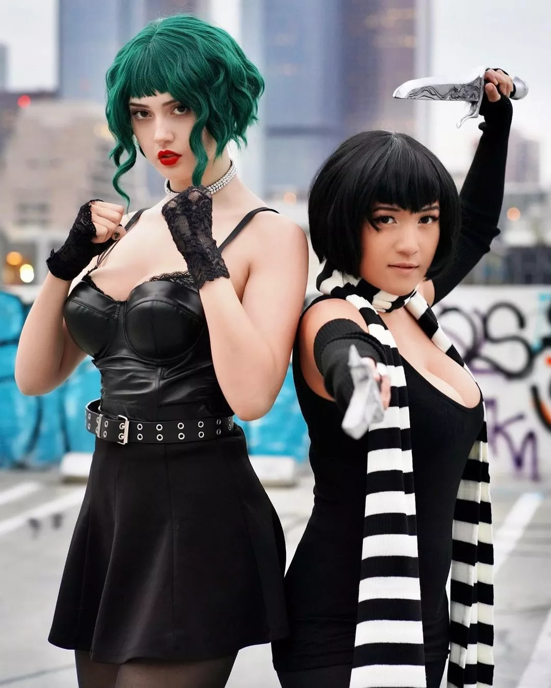 Ramona & Knives by Candylion and Annjelife