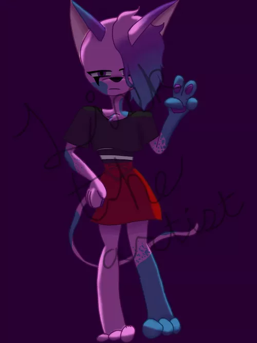 Random art of my Fursona