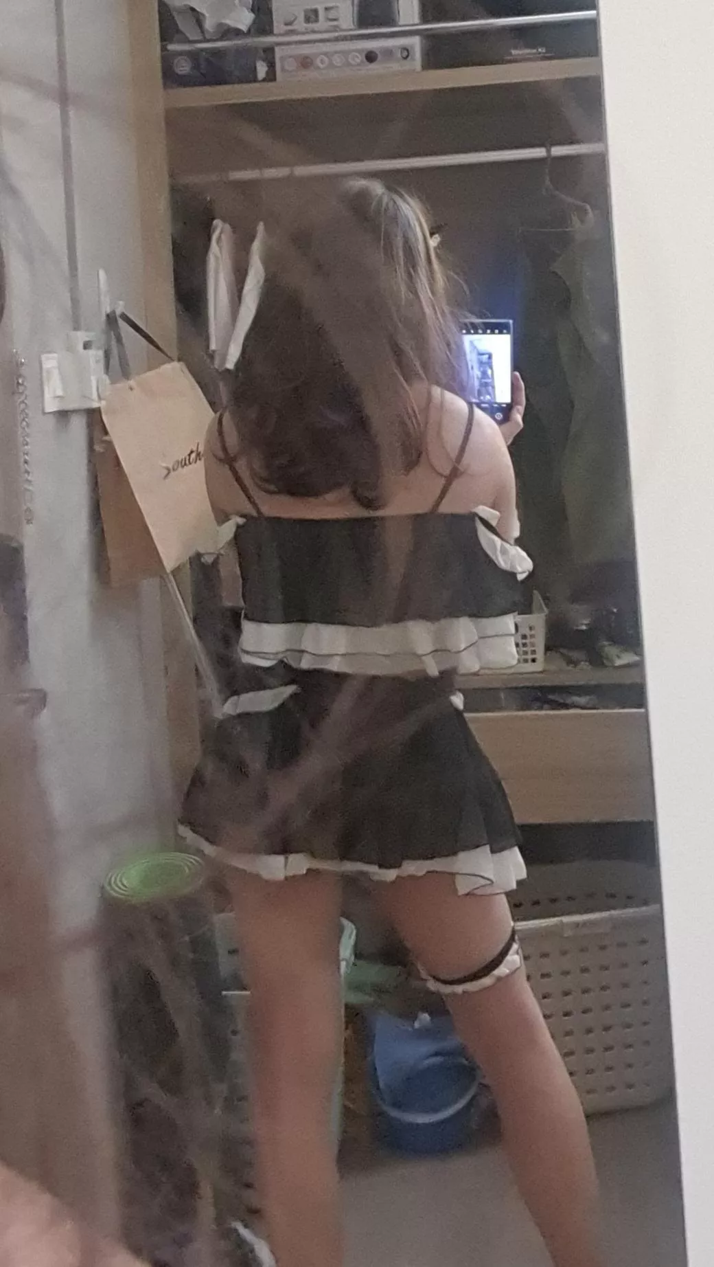 random mirror selfie